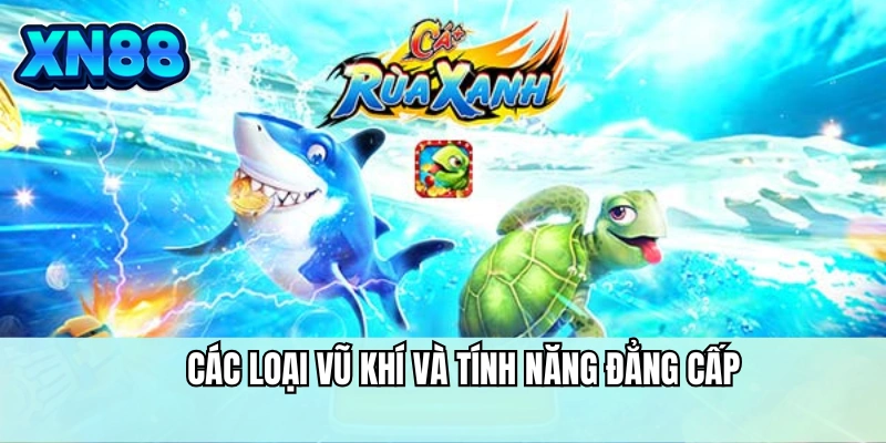 Các loại vũ khí và tính năng đẳng cấp