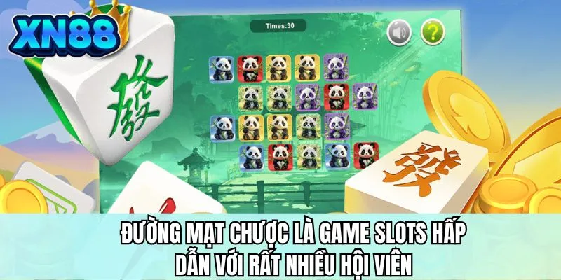 Đường Mạt Chược là game slots hấp dẫn với rất nhiều hội viên